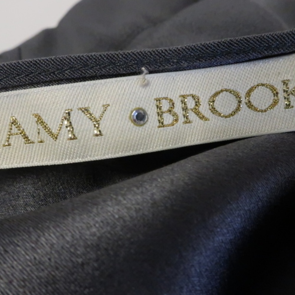 Ramy Brook One Shoulder Blouse Gray - Picture 5 of 5